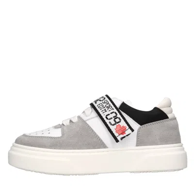 Dsquared2 Kids'  Sneakers Multicolour In Gray