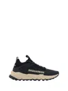 Dsquared2 Free Sneakers In Nero+bianco