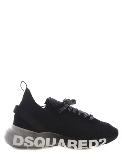 Dsquared2 Trainers Running  Fly Made Of Nylon In Nero