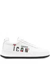 Dsquared2 Dsquared White Leather Sneakers In White