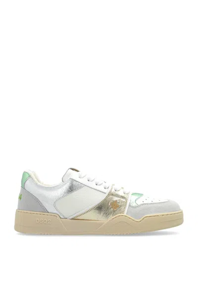 Dsquared2 Sneakers Spiker In Platinum E Water