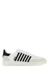 Dsquared2 Dsquared White Leather Boxer Sneakers In White