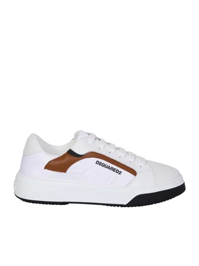 Dsquared2 Nylon White Sneakers
