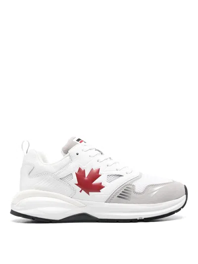 DSQUARED2 ZAPATILLAS - BLANCO