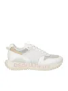 Dsquared2 Panelled Lace-up Sneakers In White