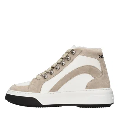 Dsquared2 Sneakers White In Bianco Neutri