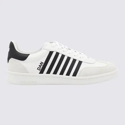 Dsquared2 White Leather Sneakers