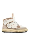 Dsquared2 Lace-up High-top Casual Shoes In White