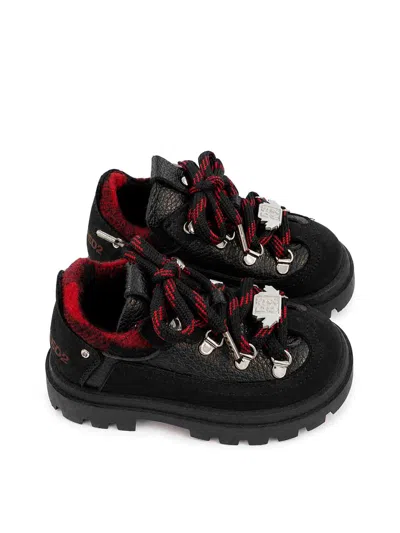 Dsquared2 Kids' Sneakers With Logo In Black