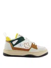 Dsquared2 Leaf-patch Sneakers In Multi