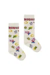 Dsquared2 Socks With Logo And Western Patterns In Multi