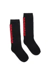 Dsquared2 Socks With Logo In Black