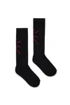 Dsquared2 Socks With Logo In Black