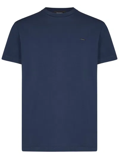Dsquared2 Soft Blue Cotton Jersey T-shirt