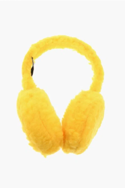 Dsquared2 Soft Fabric Earmuffs With Logo Embroidery Grösse Unica