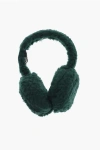Dsquared2 Soft Fabric Earmuffs With Logo Embroidery Grösse Unica