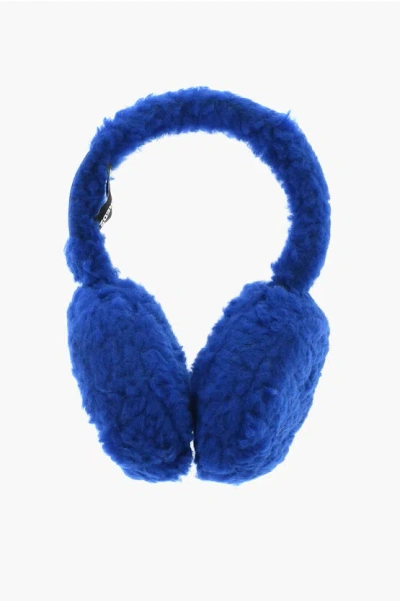 Dsquared2 Soft Fabric Earmuffs With Logo Embroidery