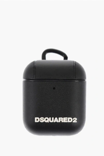 Dsquared2 Solid Color Airpods Case With Contrasting Logo Grösse Unica