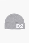 Dsquared2 Solid Color Beanie With Embossed Logo