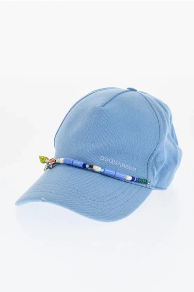 Dsquared2 Solid Color Cap With Charm