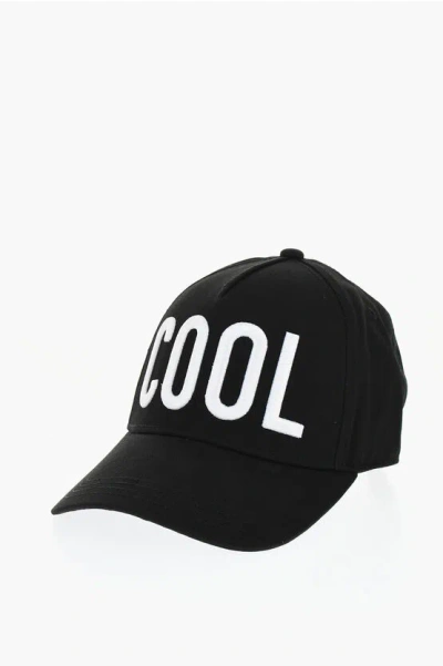 Dsquared2 Solid Color Cap With Embossed Detail
