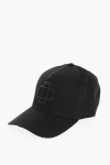 Dsquared2 Solid Color Cap With Tone On Tone Monogram