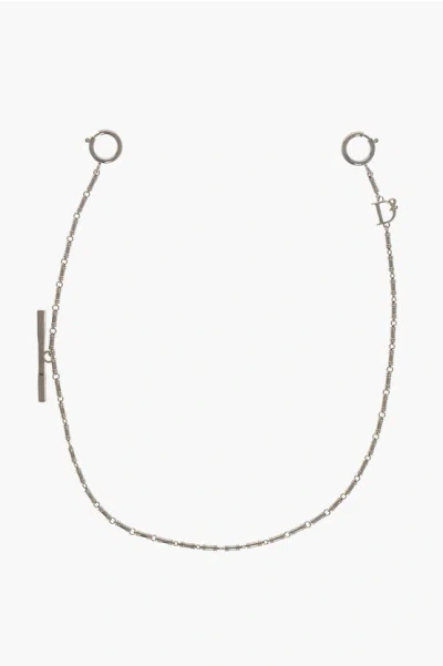 Dsquared2 Solid Color D2 Chain For Pants