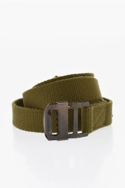 Dsquared2 Solid Color Fabric Belt 25mm