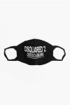 Dsquared2 Solid Color Face Mask With Contrasting Logo