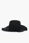 Dsquared2 Solid Color Fedora In Black
