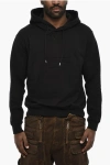 Dsquared2 Solid Color Hoodie With Embossed Logo