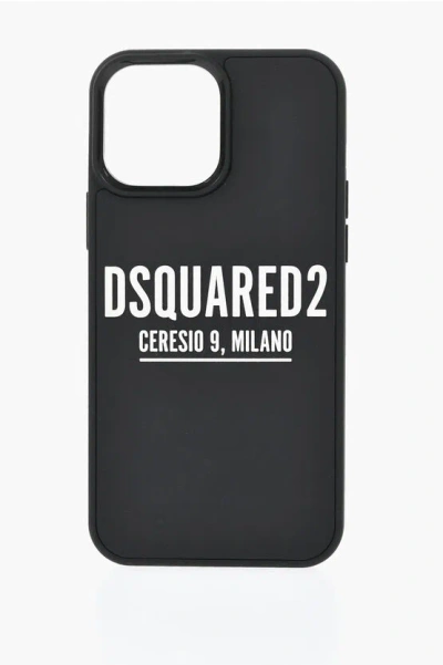 Dsquared2 Solid-color Iphone 13 Pro Case With Embossed Logo In Multi
