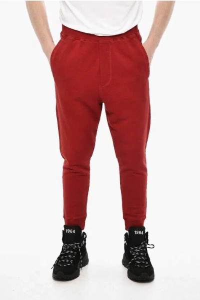 Dsquared2 Solid Color Joggers With Back Print