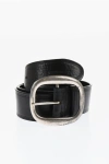Dsquared2 Solid Color Leather Canadian Girl Belt 45mm