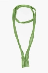 Dsquared2 Solid Color Lurex Slim Foulard