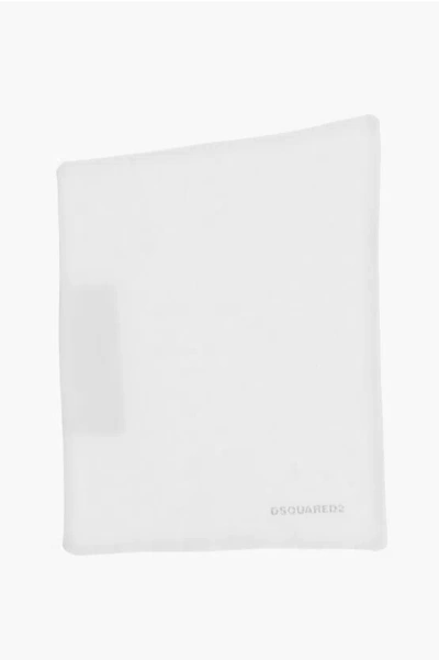 Dsquared2 Solid Color Poplin Cotton Pocket Square