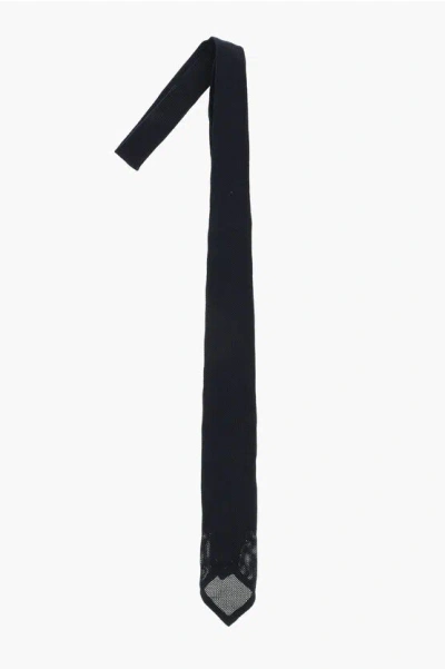Dsquared2 Solid Color Silk Bow Tie
