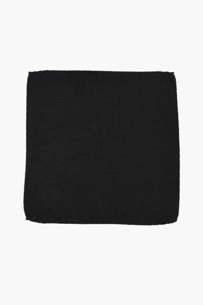 DSQUARED2 SOLID COLOR SILK POCKET SQUARE