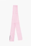 Dsquared2 Solid Color Silk Slim Foulard