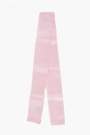 Dsquared2 Solid Color Silk Slim Foulard
