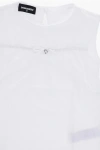 Dsquared2 Solid Color Top With D-shaped Pendant