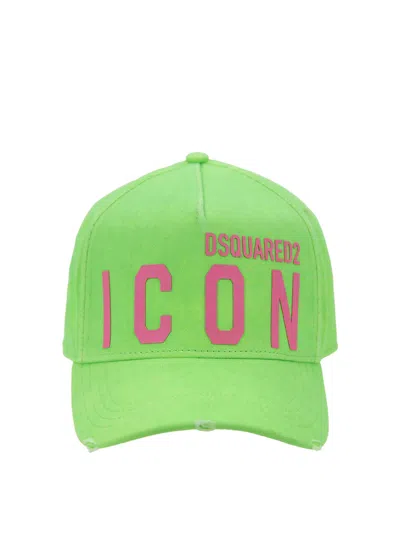 Dsquared2 Baseball Cap In Green