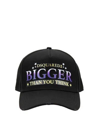Dsquared2 Baseball Cap In Black