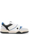 Dsquared2 Man Sneakers Cream Size 10 Leather