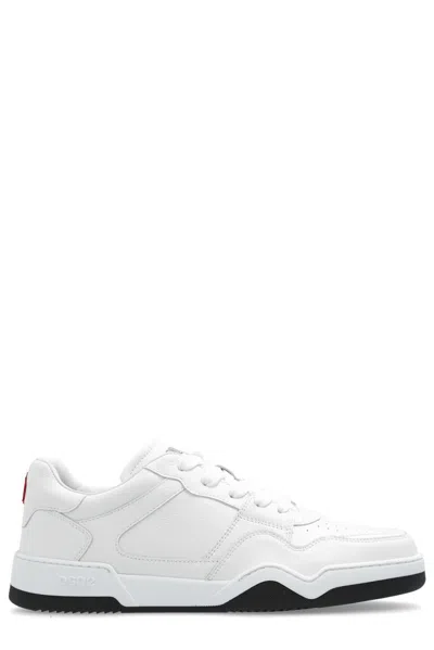Dsquared2 Spiker Low Top Trainers In White