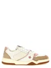 Dsquared2 Textured Leather And Polyamide Sneakers