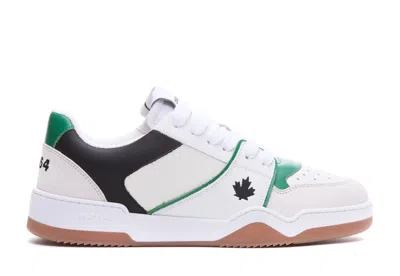 Dsquared2 Spiker Sneakers In Green