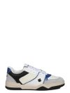 Dsquared2 Man Sneakers Cream Size 10 Leather In White