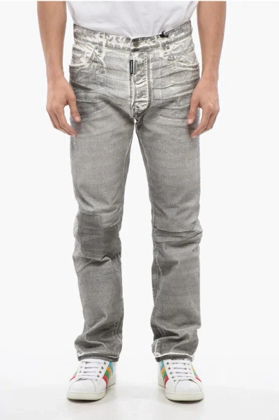 Dsquared2 Splatter Effect 642 Regukar Fit Jeans 20 Cm