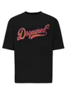 Dsquared2 Short-sleeved T-shirt In Black